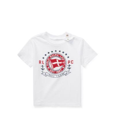 Ralph Lauren Cotton Jersey Graphic T-shirt White 3m