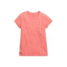 Ralph Lauren Cotton Crewneck T-shirt Sun Red