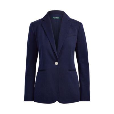 Ralph Lauren Stretch Twill Blazer Navy