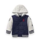 Ralph Lauren Hooded Hybrid Jacket French Navy 3m