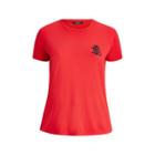 Ralph Lauren Beaded-monogram Cotton T-shirt Crimson
