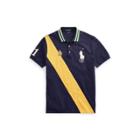 Ralph Lauren Classic Fit Mesh Polo Shirt Cruise Navy Multi 2x Big