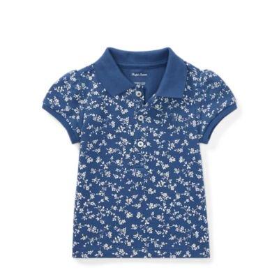 Ralph Lauren Floral Polo Shirt Wildwood Floral 3m