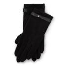 Ralph Lauren Belted Touch Screen Gloves Black