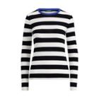 Ralph Lauren Striped Long-sleeve T-shirt Cream/polo Black Sp