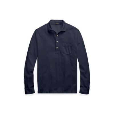 Ralph Lauren Classic Fit Mesh Shirt Aviator Navy 2x Big