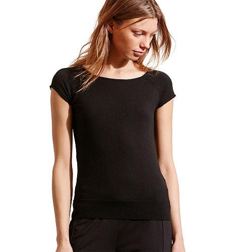 Ralph Lauren Lauren Silk-cotton Sweater Black