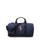 Ralph Lauren Canvas Big Pony Duffel Bag Navy/black