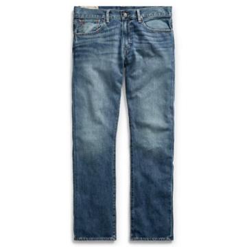 Ralph Lauren Varick Slim Straight Jean Lt Wt Dayton