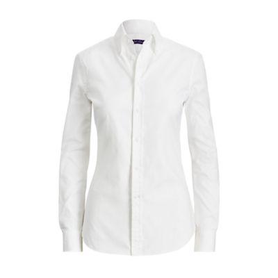 Ralph Lauren Cameron Cotton Oxford Shirt White