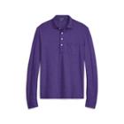 Ralph Lauren Featherweight Mesh Shirt Saranac Purple Heather