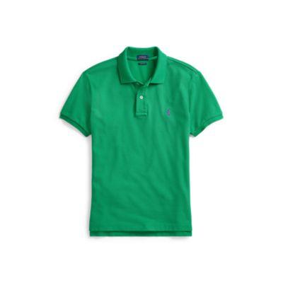 Ralph Lauren Classic Fit Mesh Polo Shirt Stem