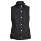 Ralph Lauren Quilted Mockneck Vest Polo Black