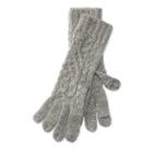 Polo Ralph Lauren Aran-knit Gloves Light Vintage Heather