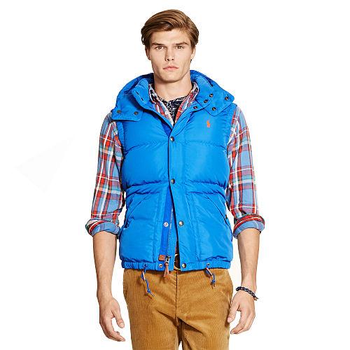 Polo Ralph Lauren Down Full-zip Vest Sapphire Star