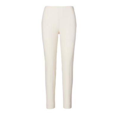 Ralph Lauren Annie Stretch Wool Pant Cream