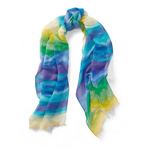 Ralph Lauren Lauren Elaine Tie-dye Scarf