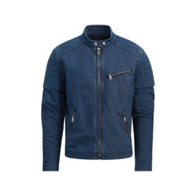 Ralph Lauren Indigo Caf Racer Jacket Spring Navy