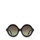 Ralph Lauren Round Sunglasses Black/havana