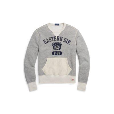 Ralph Lauren Cotton-blend-fleece Sweatshirt Bronx Heather