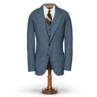 Ralph Lauren Indigo Cotton Suit Jacket Indigo