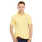 Polo Ralph Lauren Slim-fit Mesh Polo Shirt Fall Yellow