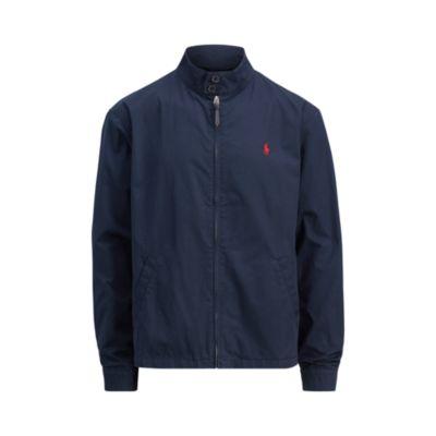 Ralph Lauren Cotton Twill Jacket College Navy 1x Big