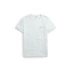 Ralph Lauren Custom Slim Fit Cotton T-shirt Coastal Blue