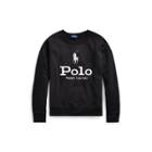 Ralph Lauren Polo Cotton Fleece Sweatshirt Polo Black