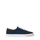 Ralph Lauren Cp-93 Canvas Low-top Sneaker Aviator Navy/bright Sig O