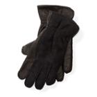 Polo Ralph Lauren Leather-shearling Gloves Rl Black
