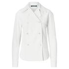 Ralph Lauren Lauren Double-breasted Shirt Herbal Milk