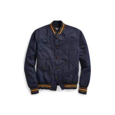Ralph Lauren Cotton-blend Jacket Navy