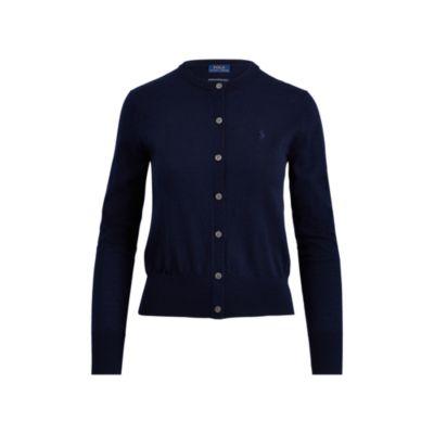Ralph Lauren Merino Wool Cardigan Navy