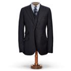 Ralph Lauren Rrl Pinstripe Wool Suit Jacket