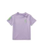Ralph Lauren Cotton Jersey Crewneck T-shirt Powder Purple 3m