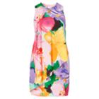 Ralph Lauren Lauren Woman Floral-print Crepe Dress Multi
