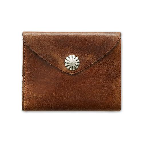 Ralph Lauren Rrl Concho Leather Wallet