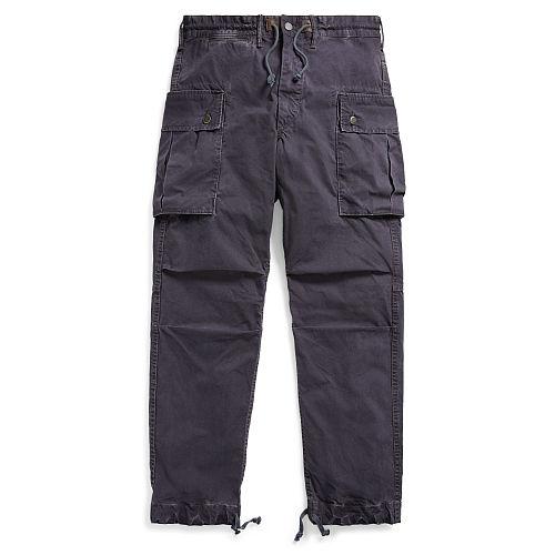 Ralph Lauren Rrl Cotton Canvas Cargo Pant
