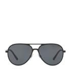 Polo Ralph Lauren Polo Color-blocked Sunglasses Semishiny Black