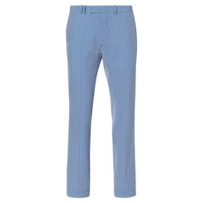 Ralph Lauren Classic Fit Stretch Twill Pant Micro Geo