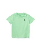 Ralph Lauren Cotton Jersey Crewneck T-shirt New Lime 9m