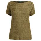 Ralph Lauren Lauren Boatneck Short-sleeve Sweater