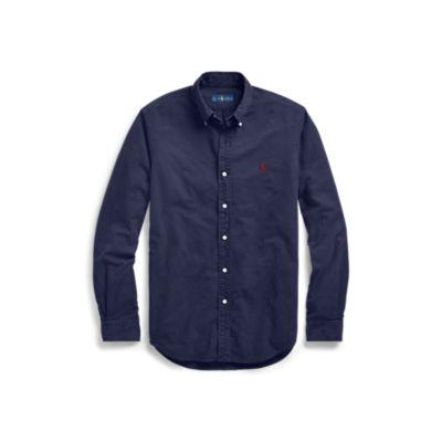 Ralph Lauren Classic Fit Oxford Shirt Rl Navy