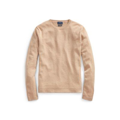 Ralph Lauren Washable Cashmere Sweater Camel