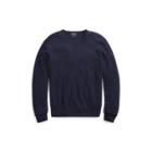 Ralph Lauren Washable Cashmere Sweater Medieval Blue Heather