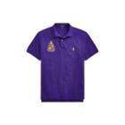 Ralph Lauren Custom Slim Fit Mesh Polo Chalet Purple