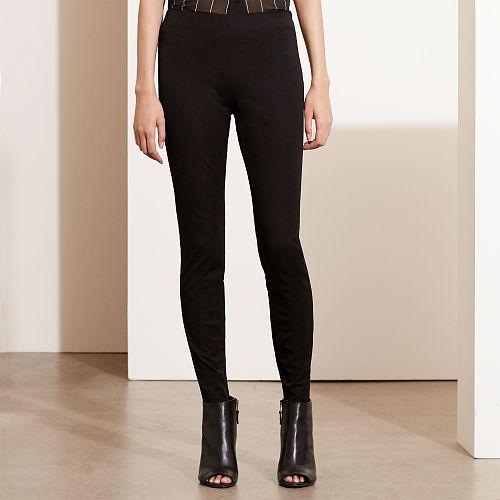 Ralph Lauren Lauren Stretch Cotton Skinny Pant Black