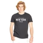 Polo Ralph Lauren Custom-fit Graphic T-shirt Polo Black