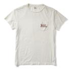 Ralph Lauren Rrl Cotton Graphic Pocket T-shirt Sandstone